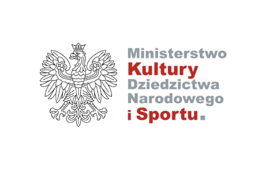 logo Ministerstwo Kultury Dziedzictwa Narodowego i Sportu